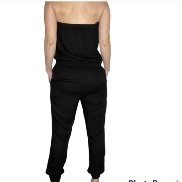 Aritzia Talula "Tabita" Black Strapless Jumpsuit - Picture 3 of 8